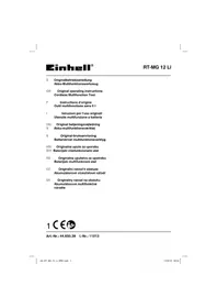 Notice EINHELL RT-MG 12 LI Outils multifonctions