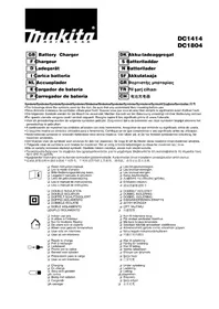 Notice MAKITA DC1414 Chargeur de piles