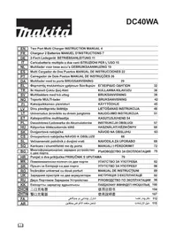 Notice MAKITA DC40WA Chargeur de piles