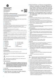 Notice Toolcraft FE-300 Hotte
