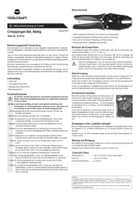 Notice Toolcraft PZ-506 Non catégorisé