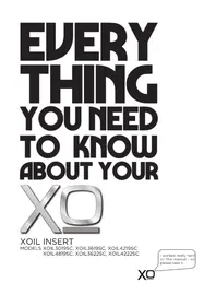 Notice XO XOIL4819SC Basket