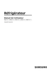 Notice SAMSUNG RS62DG5003B1 Réfrigérateur