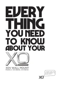 Notice XO XOV48KSE Basket