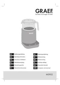Notice GRAEF MS902 Mousseur à lait