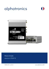 Notice Alphatronics STREAM Routeur