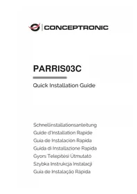 Notice CONCEPTRONIC PARRIS03C Casque