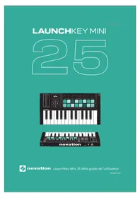 Notice NOVATION LAUNCHKEY MMINI 25 K4 Non catégorisé