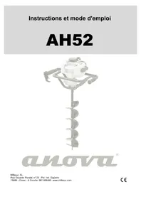 Notice Anova AH52 Perceuse