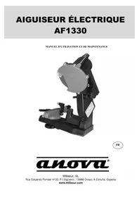 Notice Anova AF1330 Broyeur