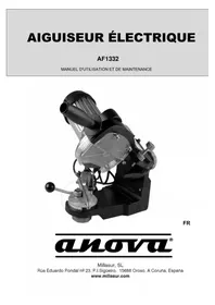 Notice Anova AF1332 Broyeur