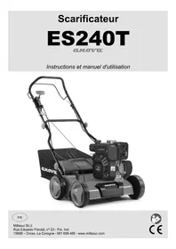 Notice Anova ES240T Tondeuse à gazon