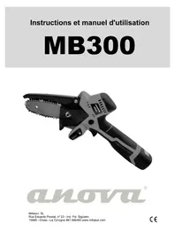 Notice Anova MB300 Scie