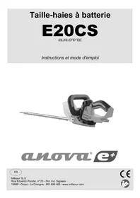 Notice Anova E20CS Taille-haies