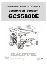 Notice Anova GCS5800E Générateur