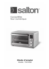 Notice Salton TO2142SS Friteuse