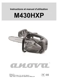 Notice Anova M430HXP Scie