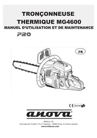 Notice Anova MG4600 Scie