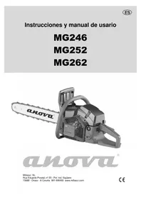 Notice Anova MG262 Scie