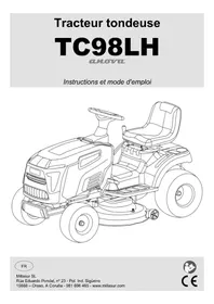 Notice Anova TC98LH Tracteur