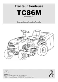 Notice Anova TC86M Tracteur