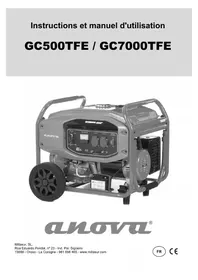 Notice Anova GC5500TFE Générateur