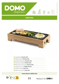 Notice DOMO DO9270G Plaque teppanyaki