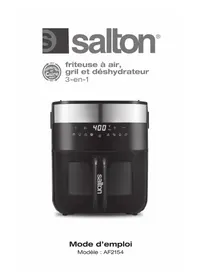 Notice Salton AF2154 Four