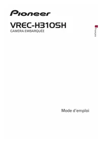 Notice PIONEER VREC-H310SH Dashcam