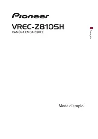 Notice PIONEER VREC-Z810SH Dashcam