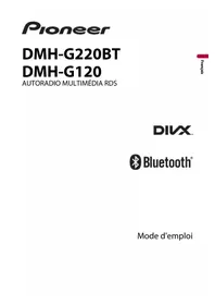Notice PIONEER DMH-G220BT Autoradio