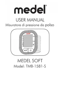 Notice Medel SOFT TMB-1581-S Tensiomètre