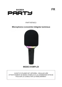 Notice BIGBEN PARTYBTMIC3 Microphone