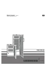 Notice LIEBHERR WK 66-21 Cave à vin