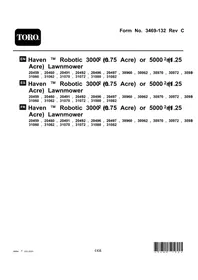 Notice TORO HAVEN 20496 Tondeuse à gazon