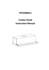 Notice HOOVER HT6360IN/1 Hotte