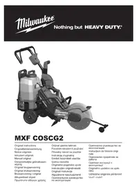 Notice MILWAUKEE MXF COSCG2 Scie