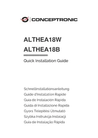 Notice CONCEPTRONIC ALTHEA18B Chargeur téléphone portable