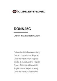 Notice CONCEPTRONIC DONN25G Station d'acceuil