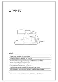 Notice JIMMY WB81 Aspirateur