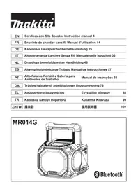 Notice MAKITA MR014G Camping