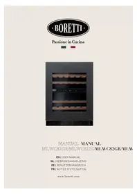 Notice BORETTI MILANO MLWC82GR Cave à vin