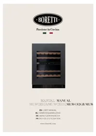 Notice BORETTI MILANO MLWC82ZG Cave à vin