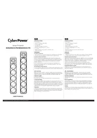 Notice CyberPower B0620SC0-FR Prise murale