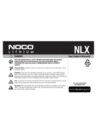 Notice NOCO NLX Batterie