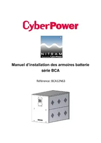 Notice Nitram BCA12N63 Batterie