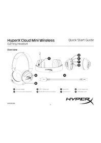 Notice HYPERX CLOUD MINI WIRELESS Casque
