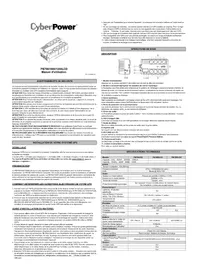 Notice Nitram PB1000LCD Alimentation d'énergie non interruptible