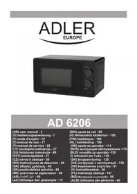 Notice ADLER AD 6206 Four
