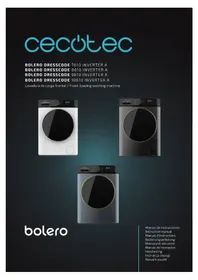 Notice CECOTEC BOLERO DRESSCODE 10610 INVERTER A Machine à laver